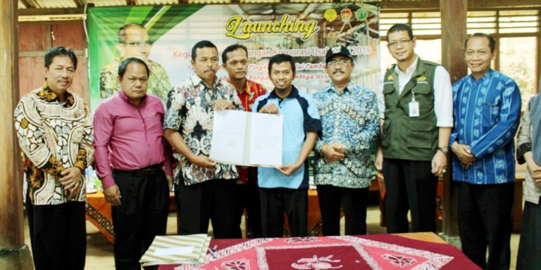 Launching Kegiatan Korporasi Usahatani di Yogyakarta