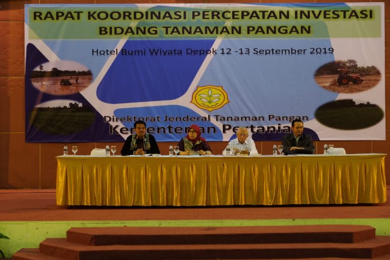 Genjot Ekspor dan Percepatan Investasi Bidang Tanaman Pangan