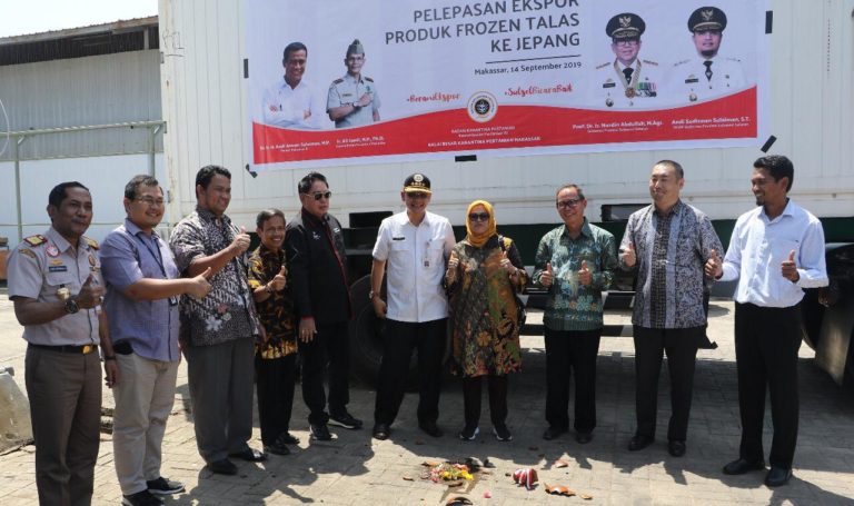 Sulsel Ekspor Perdana Talas Beku ke Jepang