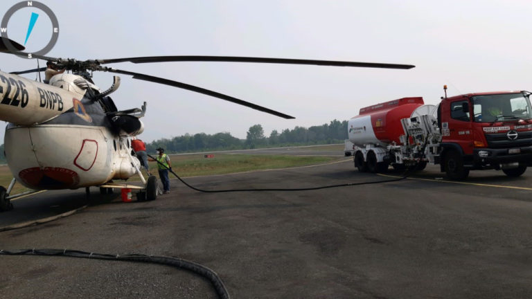 Dukung BNPB Tangani Karhutla, Pertamina Kerahkan Refuller Avtur