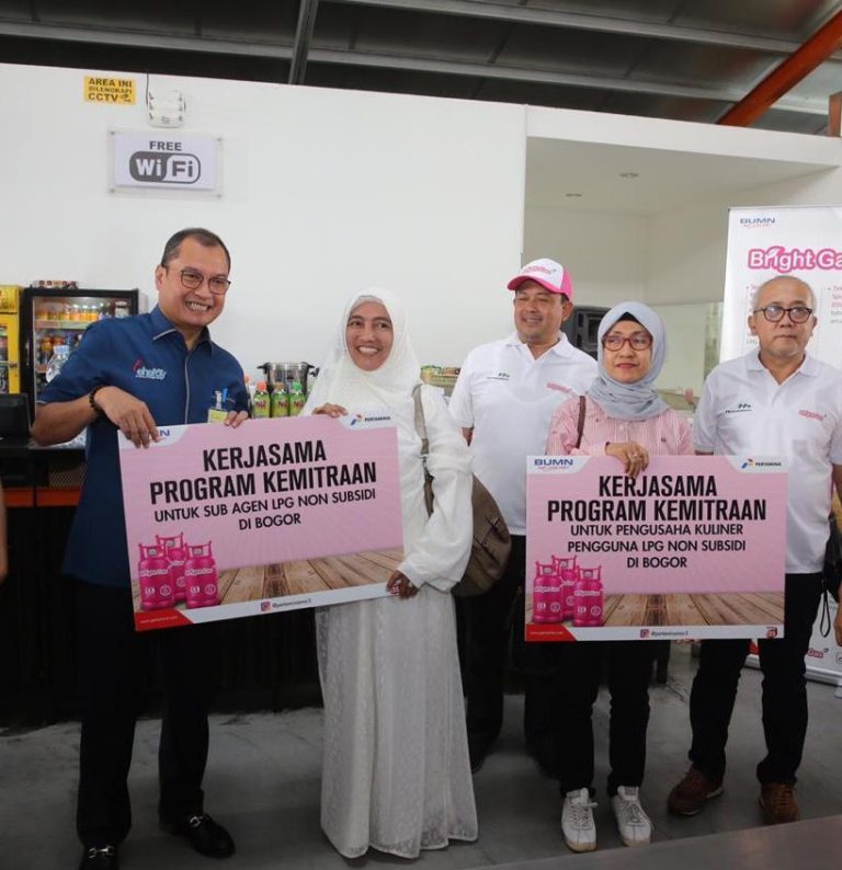 Pertamina Jadikan Pemilik Pangkalan Bright Gas Ini Mitra Binaan