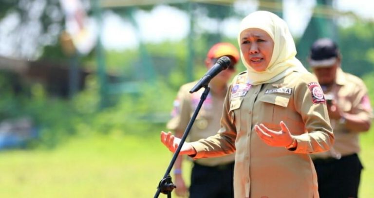 Khofifah Ajak Seluruh Warga Jatim Sukseskan Jambore Tagana 2019