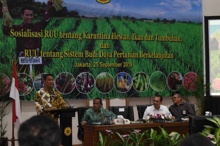 Ada RUU Sistem Budidaya, Mentan Yakin Petani Semakin Terlindungi