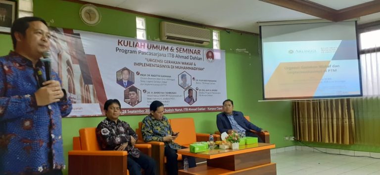 Kembangkan Lembaga Wakaf, ITB-AD Siap jadi Pusat Pengembangan Wakaf Muhammadiyah