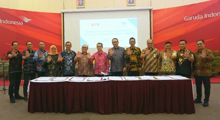 Garuda Indonesia Bersama KPK Gelar PROFIT dan Sosialisasi Pengendalian Gratifikasi