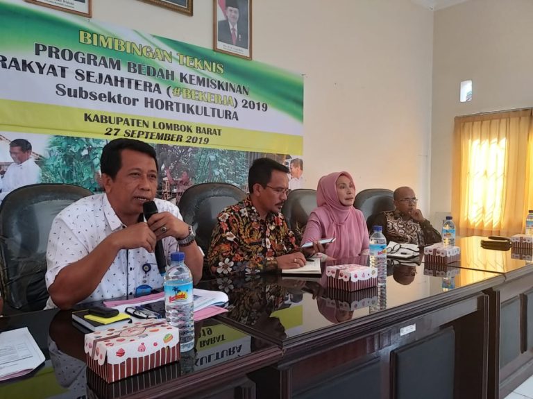 Kementan Kembangkan Program #BEKERJA di Lombok Barat