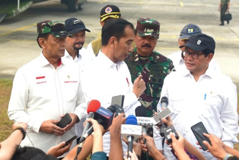 Jokowi Beberkan Keseriusan Pemerintah Atasi Karhutla di Riau