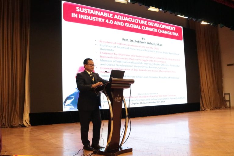 Rokhmin Dahuri Paparkan Konsep Pembangunan Berkelanjutan di Forum Negara-negara Jalur Sutra