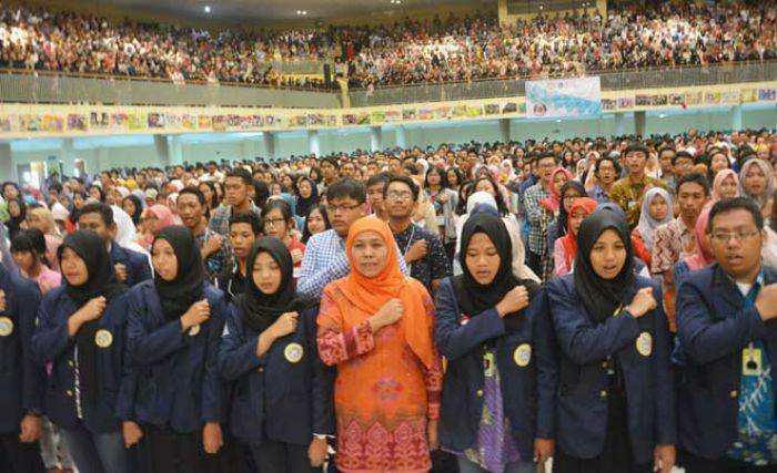 Jatim Kondusif, Khofifah Apresiasi Mahasiswa dan Masyarakat