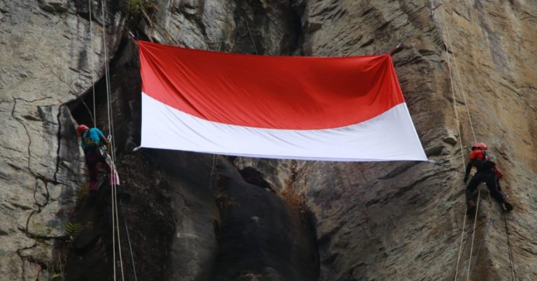 Besok, FPTI Ponorogo Kibarkan Bendera Raksasa di Sepikul