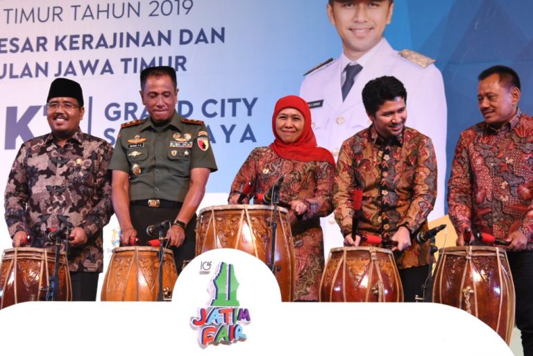 Resmi Dibuka, Jatim Fair 2019 Diharap Mampu Raup Transaksi 100 Miliar Rupiah