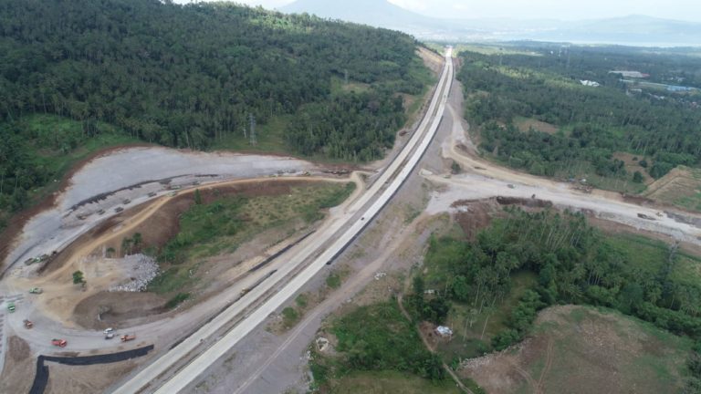 PT JMB Optimis Kontruksi Jalan Tol Manado Bitung Rampung Juli 2020