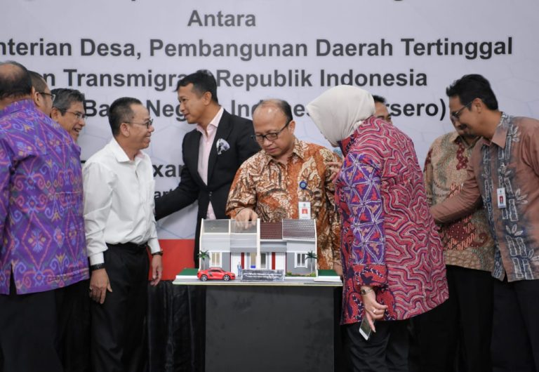 Kemendes Fasilitasi Pegawainya Akses Likuiditas Pembiayaan Perumahan
