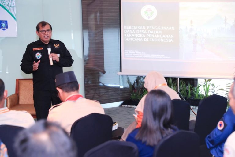Kemendes-BNPB Bahas Penanggulangan Bencana di Desa Daerah Tertinggal