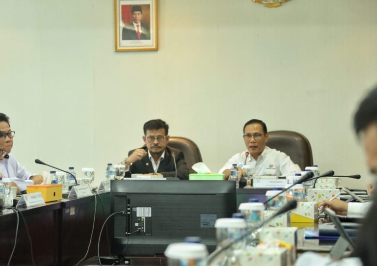Datangi BPS, Mentan SYL Sinergikan Data Pertanian