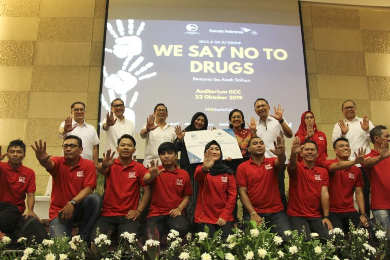 Garuda Indonesia Group Perkuat Pemberantasan Narkoba Lewat IIKGA