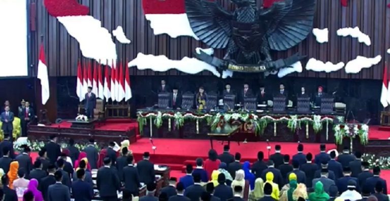Sah! 575 Anggota DPR RI Periode 2019-2024 Resmi Dilantik