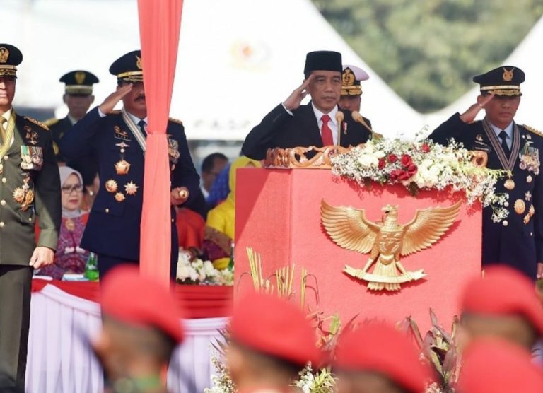 Pesan Jokowi di Hari Ulang Tahun TNI ke-74