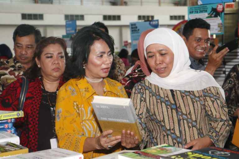 Buka BBW 2019, Gubernur Khofifah Ajak Masyarakat Gemar Membaca