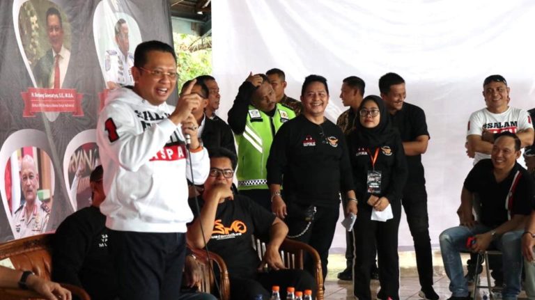 Ketua MPR Ajak Bikers Untuk Jaga Persatuan dan Junjung Tinggi Pancasila