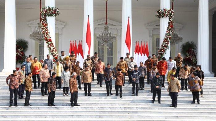 11 Menteri  Lama Masih Bertengger di Kabinet  Jokowi  Jilid  