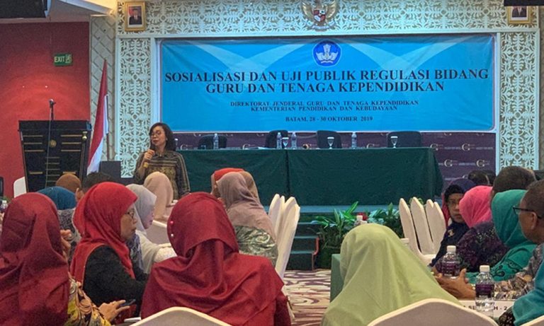 Sosialisasi Regulasi Guna Wujudkan Pemenuhan Kebutuhan Dasar Peserta Didik