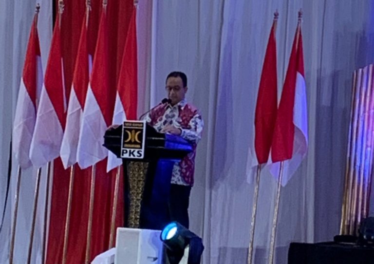 Di Rakornas PKS, Anies Beberkan Keberhasilan Atasi Macet Jakarta