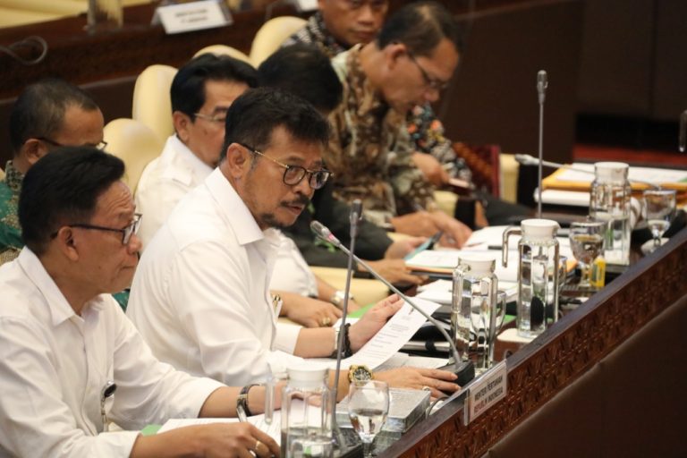 Raker Bareng Komisi IV DPR, Mentan SYL beberkan Prioritas Pembangunan Pertanian