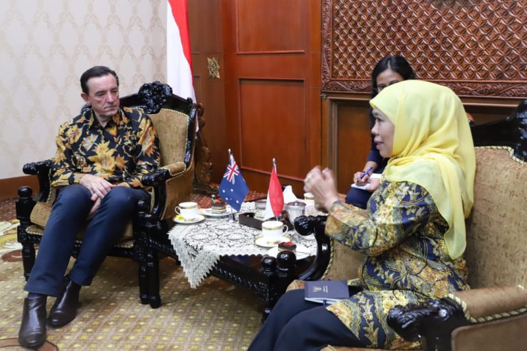 Khofifah jajaki  Kerjasama Sektor Maritim dan  Pendidikan Vokasi dengan Australia Barat