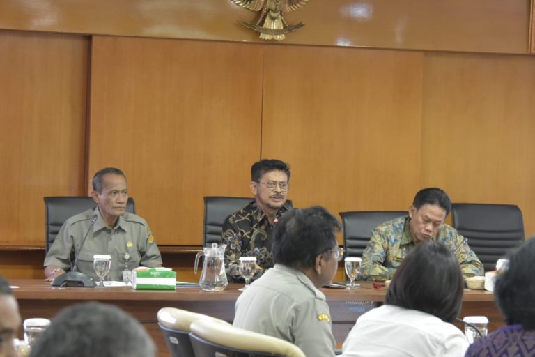Mentan ajak Kadis se-Indonesia Fokus Entaskan Kerawanan Pangan