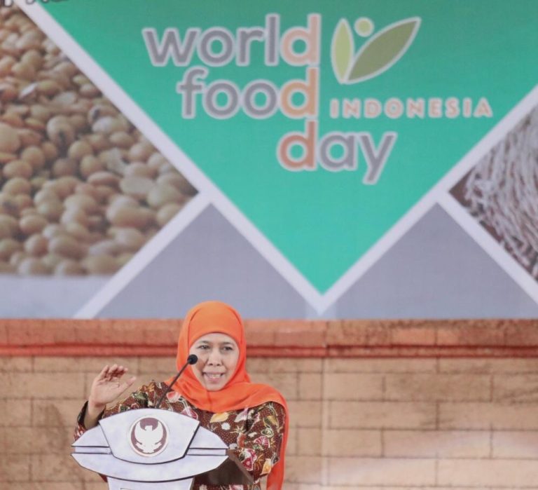 Khofifah: Ketahanan Pangan Jatim Mampu Topang 15 Provinsi