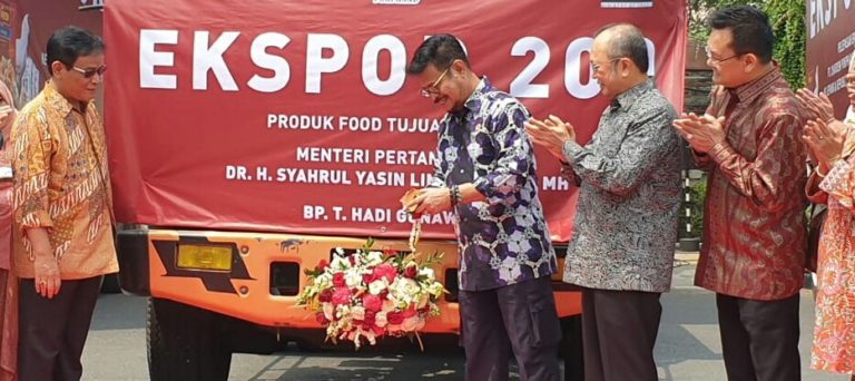 Mentan Lepas Ekspor Produk Peternakan ke Jepang dan Timor Leste