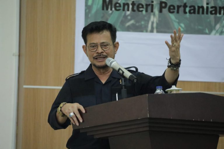 Mentan Berharap Mahasiswa Bisa Gunakan Teknologi untuk Bertani