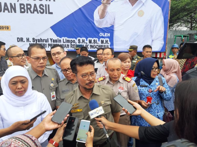 Mentan SYL dan Gubernur Jatim Lepas Ekspor di Pelabuhan Tanjung Perak