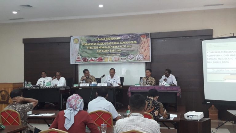 Jelang Nataru, Pasokan dan Harga Pangan di NTT Aman Terkendali