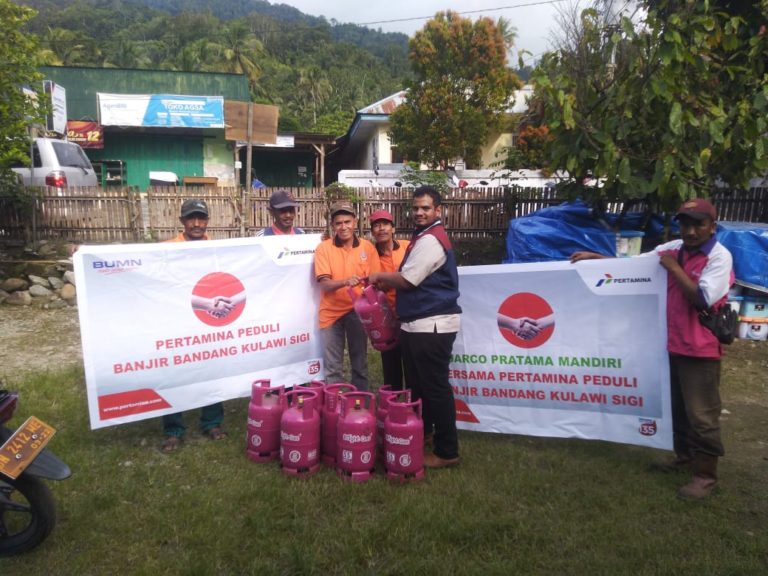 Tanggap Bencana Banjir Bandang di Sigi, Pertamina Salurkan Bantuan untuk Korban