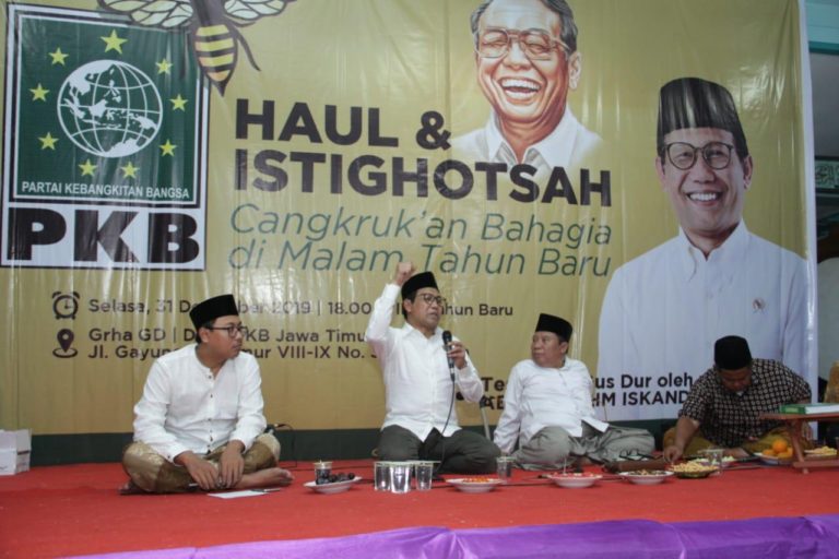 Sambut Tahun Baru 2020, Menteri Halim Gelar Doa Bersama Mengenang Gus Dur