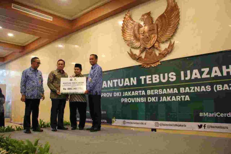 Gandeng Baznas, Pemprov DKI Tebus Ijazah 171 Siswa Kurang Mampu