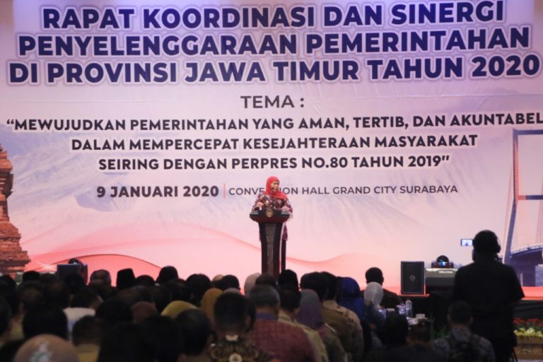 Khofifah Targetkan PPMO Perpres No.80/2019 Segera Final