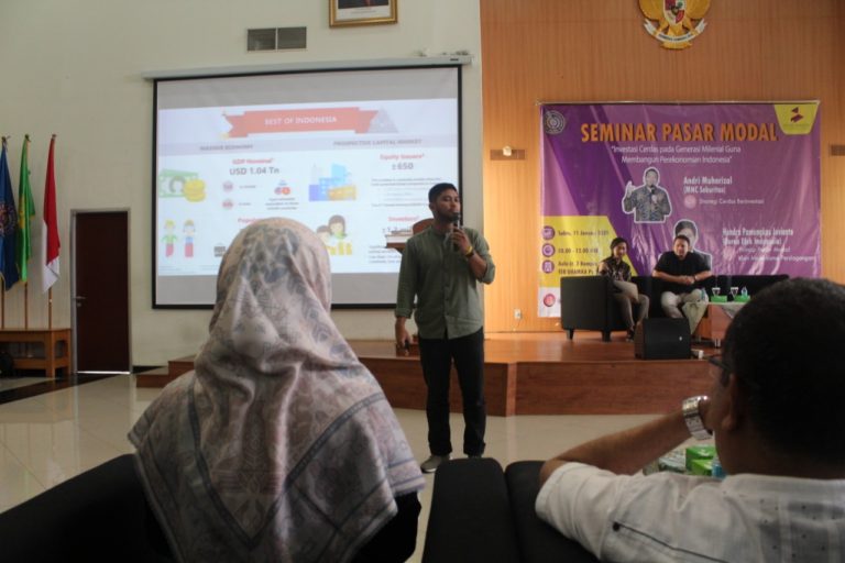 Galeri Investasi UHAMKA Gelar Seminar Pasar Modal untuk Milenial
