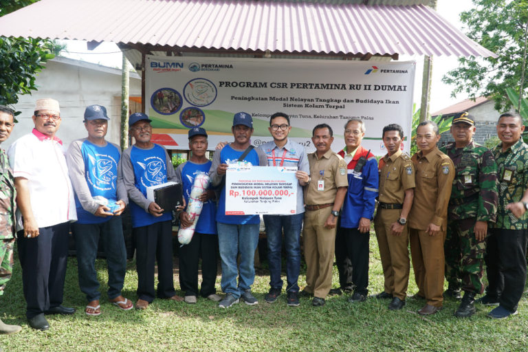 Pertamina Gelontorkan Dana CSR untuk Pemberdayaan Kelompok Nelayan di Tanjung Palas
