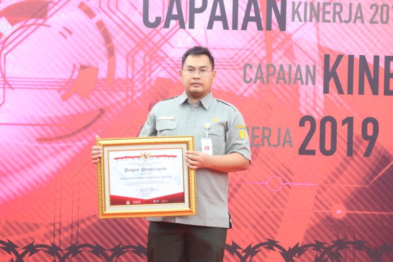 Kementan Terima Penghargaan Untuk Program Ketahanan Pangan Lapas