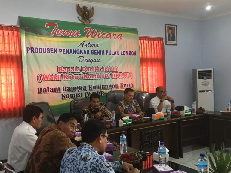 Komisi IV DPR RI: NTB Mampu Menjadi Lumbung Benih Nasional