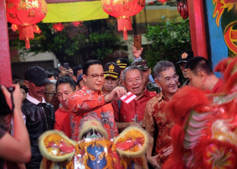 Sambut Tahun Baru Imlek, Anies: Tahun Tikus Logam Membawa Makna Kemakmuran
