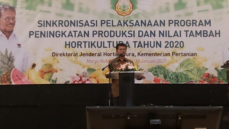 Hortikultura Kementan Sikronisasikan Program Gerakan Tiga Kali Ekspor