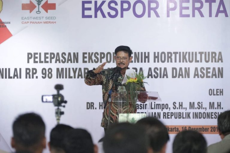 Desember 2019, Kenaikan Ekspor Sektor Pertanian Paling Tinggi