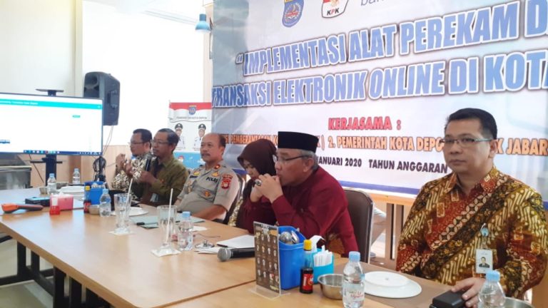 Pemkot Depok Resmi Luncurkan  Perekam Transaksi Online