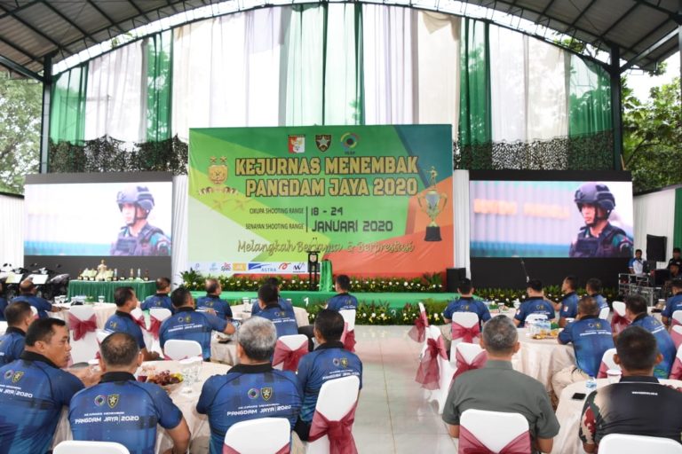Lomba Tembak Pangdam Jaya Cup Resmi Dibuka