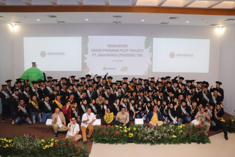 Jasa Marga Gelar Kelulusan bagi Peserta Crash Program Pilot Project