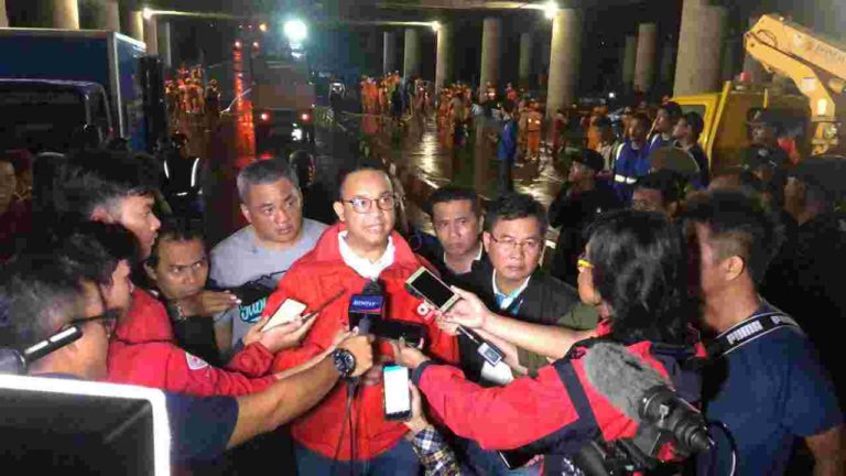Banjir di Kawasan Underpass Kemayoran Surut, Ini Kata Anies